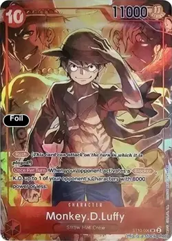 Monkey.D.Luffy (Treasure Booster Set) [OP-PR - ST10-006] - NM [Foil] TCG One ... - Image 1