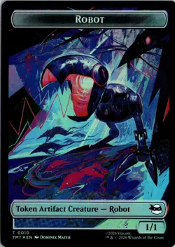 Robot // Mutagen Double-Sided Token T Teenage Mutant Ninja Turtles 10 // 9 NM Fo - Image 1