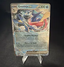 Pokemon Greninja ex 054 SV Scarlet & Violet Promo EX Holo English 300HP - Image 1