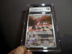 Mr. Mime 179/165 Illustration Rare Pokemon 151 CGC 10 Gem Mint!! not PSA - Image 2