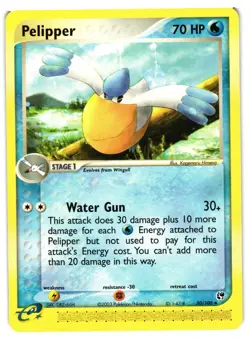 Pokemon TCG Sandstorm Pelipper 50/100 Uncommon VLP - Image 1