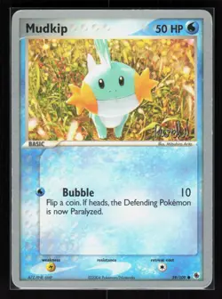Mudkip - 2004 (Reed Weichler) Common Pokemon World Championship Decks 59/109 HP - Image 1