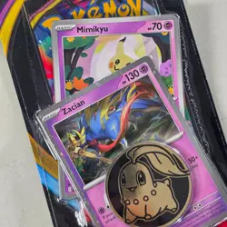 Pokemon Chaos Rising Mimikyu & Zacian Checklane Blister Booster Pack NEW Sealed - Image 4