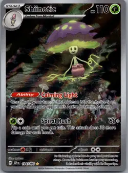 Shiinotic 194/191 Illustration Rare Surging Sparks Pokemon Holo Near Mint - Image 1