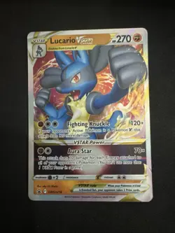 Lucario VSTAR - SWSH214 - Full Art - Pokemon Black Star Promo - NM - Image 1
