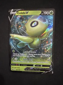 Celebi V - 007/198 Ultra Rare Chilling Reign NM Pokemon TCG Eng Full Art 2021 - Image 1