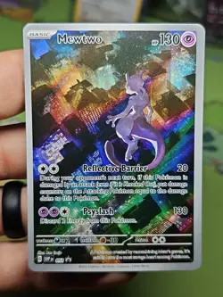 Pokemon TCG Mewtwo #52 Promo Holo 151 - Image 1