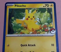 PIKACHU (BLUE BORDER) MY FIRST BATTLE POKEMON UNCONFIRMED NM - Image 2