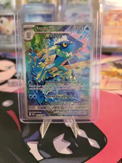 Frogadier 089/086 Pokemon Chaos Rising Secret Rare Full Art Holo 💯CLEAN💯 - Image 1