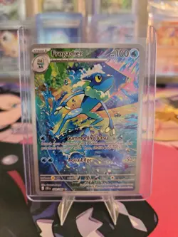 Frogadier 089/086 Pokemon Chaos Rising Secret Rare Full Art Holo 💯CLEAN💯 - Image 3