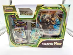 Pokemon Kleavor Special Collection 4 Booster Packs [fusion strike+lost origin] - Image 1