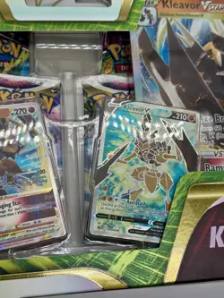Pokemon Kleavor Special Collection 4 Booster Packs [fusion strike+lost origin] - Image 3