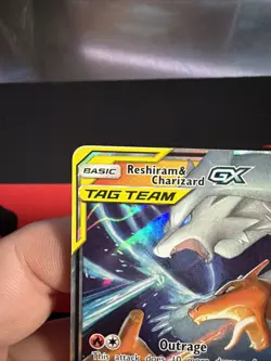 Reshiram & Charizard GX 20/214 Tag Team From Unbroken Bonds Pokemon TCG NM - Image 2