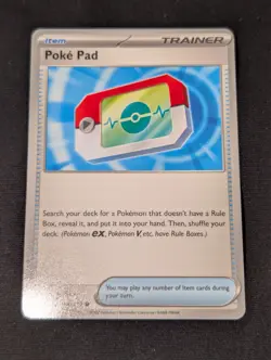 Poke Pad 198/217 NM Pokemon Tcg Ascended Heroes Non Holo - Image 1