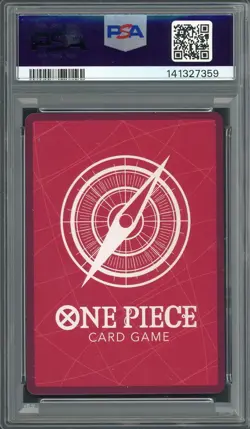 PSA 10 Monkey D. Luffy (Errata) ST01-001 EN One Piece B8 - Image 2
