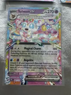 Pokemon TCG Prismatic Evolutions 3-Card Lot Jolteon/Glaceon/Sylveon ex - Image 2