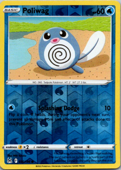 Poliwag 30/196 Reverse Holo | Lost Origin | Pokemon Card NM - Image 1
