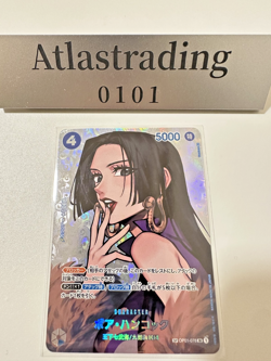 Boa Hancock One Piece Trading Card OP01-078 OP04 SR SP Special Parallel JP Rare - Image 1