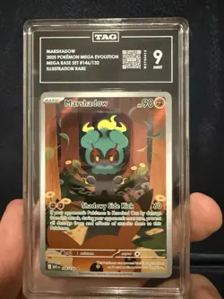 Pokemon TCG Marshadow Mega Evolution Illustration Rare Card 146/132 - Image 1
