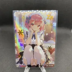Secret Words - Anime Waifu Ram Re:Zero ZR-08 Trading Card Goddess Story - Image 1