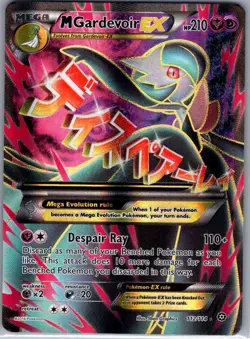 M Gardevoir EX (Full Art) 112/114 XY - Steam Siege - Pokemon Card - NM - Image 1