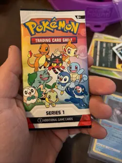 Pokemon TCG Series 1 Sealed Pack - 3 Cards, English, Promo - Image 1