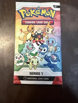 Pokemon TCG Series 1 Sealed Pack - 3 Cards, English, Promo - Image 2