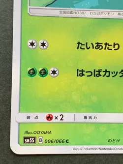Pokemon card Turtwig 006/066C 2017 Pokemon TCG Japanese Nintendo Common OOYAMA - Image 5