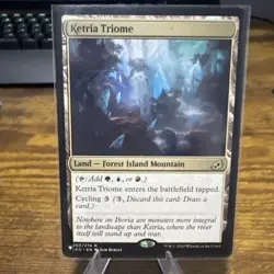 1x Ketria Triome Light Play MTG Magic - Kid Icarus - - Image 1