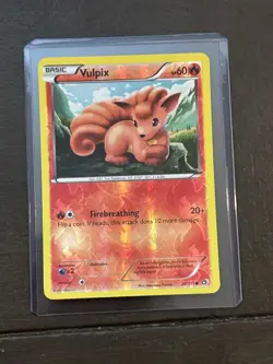 Vulpix 20/113 Common Legendary Treasures Pokemon Reverse Holo - NM - Image 1
