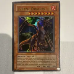 Tyrant Dragon Legacy of Darkness Ultra Rare Effect Holo LOD-034 2900/2500 - Image 1