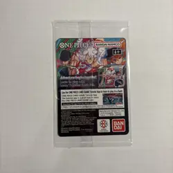 Monkey.D.Luffy College Basketball US Voyage P-055 One Piece Promo Card- SEALED - Image 2