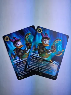 Disney Lorcana Daisy Duck X 2 Paranormal Investigator Set Championship Non Foil - Image 2