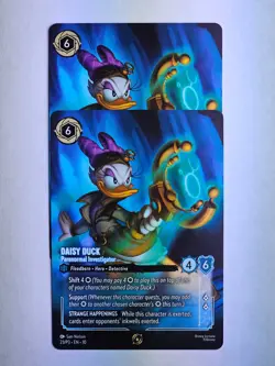 Disney Lorcana Daisy Duck X 2 Paranormal Investigator Set Championship Non Foil - Image 4