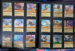 Disney Lorcana Azurite Sea Complete Set 204/204 - Bindered - NM - Image 1