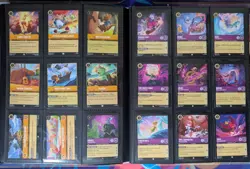 Disney Lorcana Azurite Sea Complete Set 204/204 - Bindered - NM - Image 3