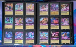 Disney Lorcana Azurite Sea Complete Set 204/204 - Bindered - NM - Image 4