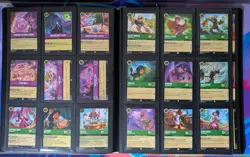 Disney Lorcana Azurite Sea Complete Set 204/204 - Bindered - NM - Image 5