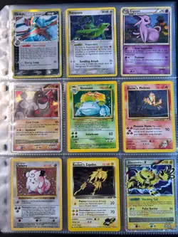 DAMAGED Lot of 180 ALL HOLO Vintage Pokemon Card Binder Collection DAMAGED - Image 4
