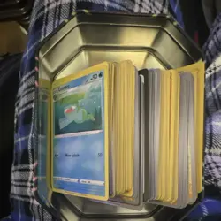 ~150 Pokemon Cards Bulk WITH TIN￼ - Image 2