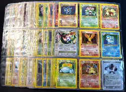 DAMAGED Lot of 180 ALL HOLO Vintage Pokemon Card Binder Collection DAMAGED - Image 1