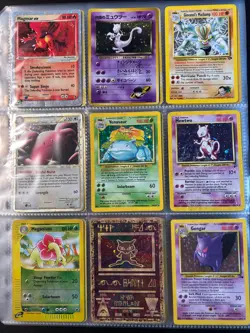 DAMAGED Lot of 180 ALL HOLO Vintage Pokemon Card Binder Collection DAMAGED - Image 4