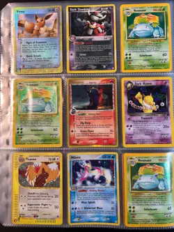 DAMAGED Lot of 180 ALL HOLO Vintage Pokemon Card Binder Collection DAMAGED - Image 5