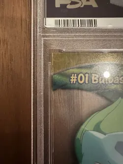 2000 TOPPS POKEMON BULBASAUR #PC2 TV ANIMATION CLEAR CARDS GEM MT PSA 10 - Image 5