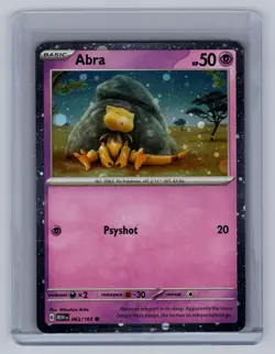 Abra 063/165 Holo Promo Miscellaneous Cards & Products Pokemon Near Mint - Image 1