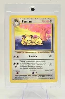 Pokemon TCG Persian Jungle Unlimited Uncommon Card 42/64 NM Condition WOTC NM - Image 3