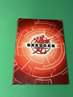 2008 Bakugan Battle Brawlers card binder with 80 Cards! - Image 1