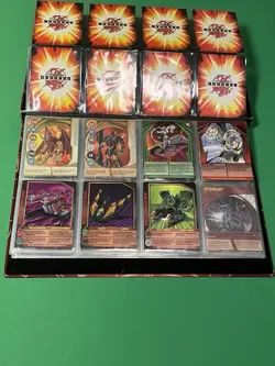 2008 Bakugan Battle Brawlers card binder with 80 Cards! - Image 3