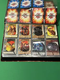 2008 Bakugan Battle Brawlers card binder with 80 Cards! - Image 4