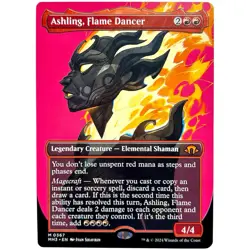 Ashling, Flame Dancer (Borderless) MH3 MTG NM #367 - Image 1